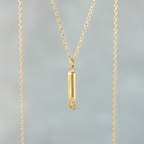 K18 Twig Necklace/Diamond