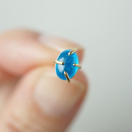 Blue Apatite Earring ＊Single