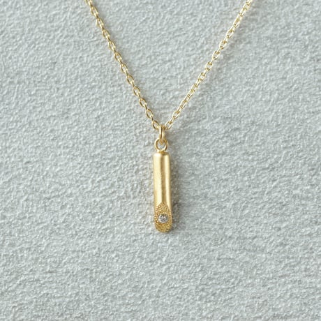 K18 Twig Necklace/Diamond