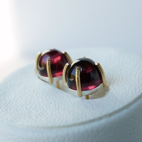 Rhodolite Garnet Earrings