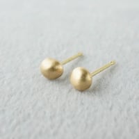 K18 Tsubu Earrings/Hairline *