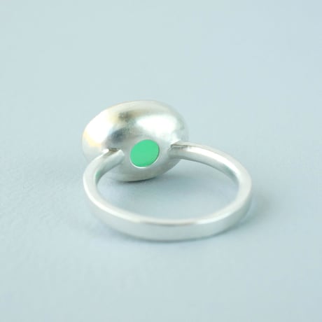 Chrysoprase ring