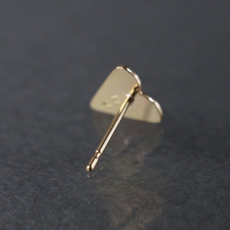 K18 Heart Earring ＊Single *