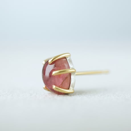Pink Tourmaline Earring ＊Single