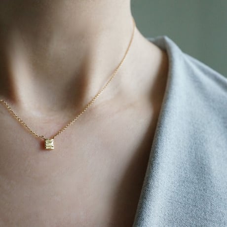 K18 Plate Necklace *