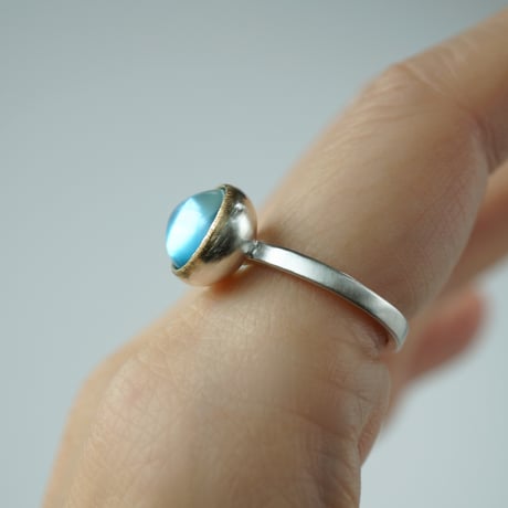 Blue Topaz Ring