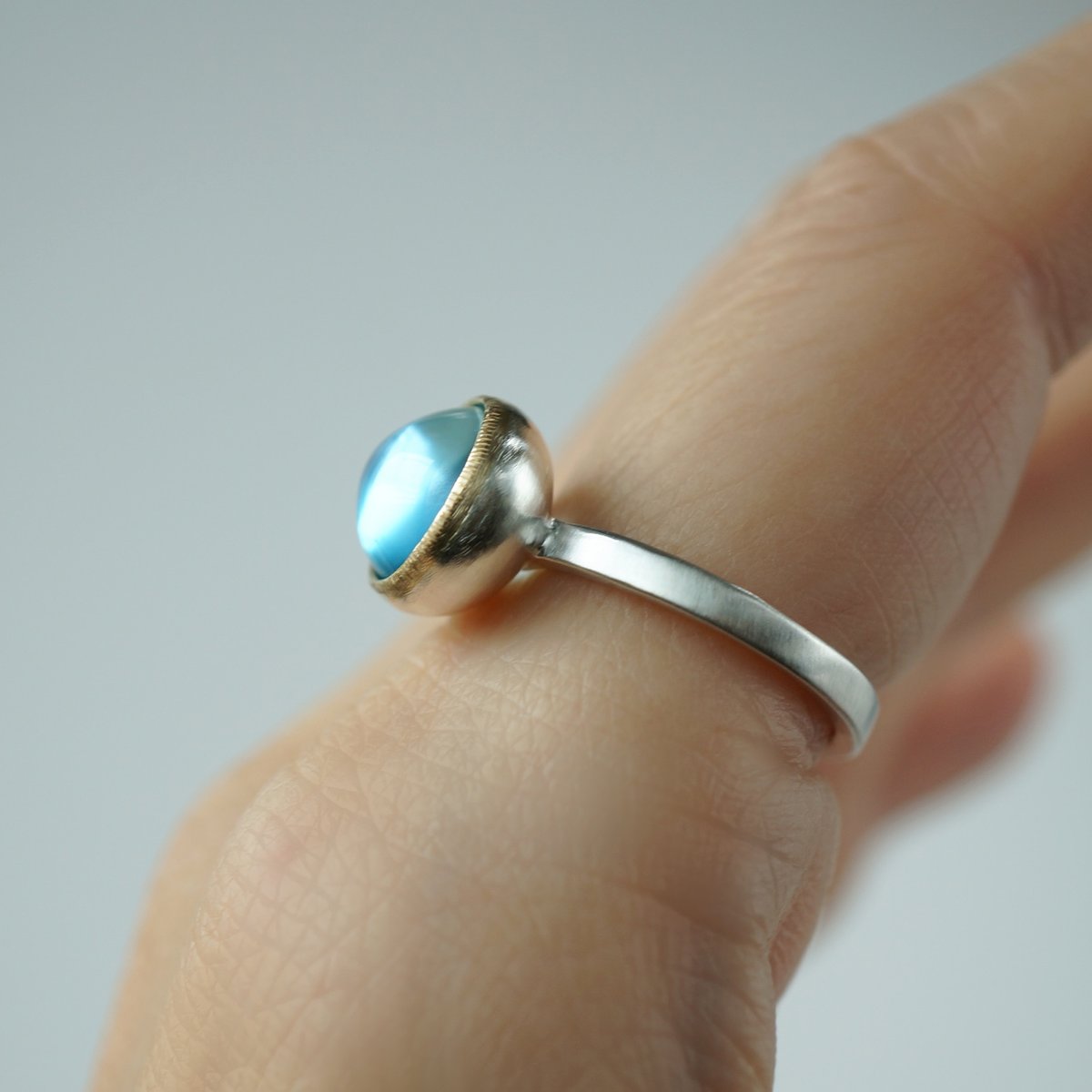 Blue Topaz Ring | jardim by Marina Ishii