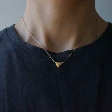 K18 Triangle Necklace