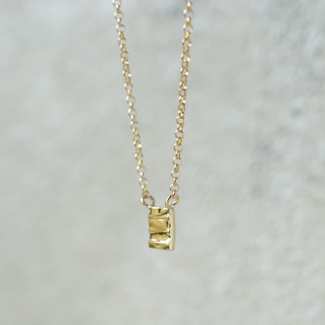 K18 Plate Necklace *