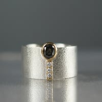 SVxK18 Black Diamond Ring