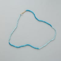 Apatite x Neon Blue Apatite Necklace / K10