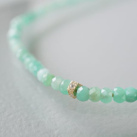 Emerald Necklace / K18
