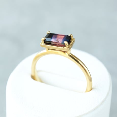Sapphire Ring/Bicolor/PinkxBlack