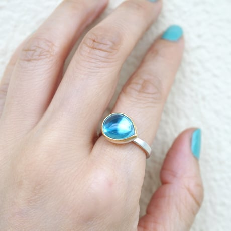 Blue Topaz Ring