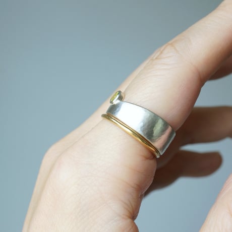Ridge Ring Canary Tourmaline