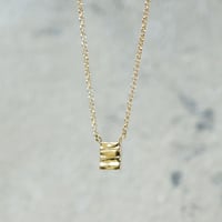 K18 Plate Necklace *