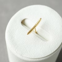 K18 Bow Earring ＊Single