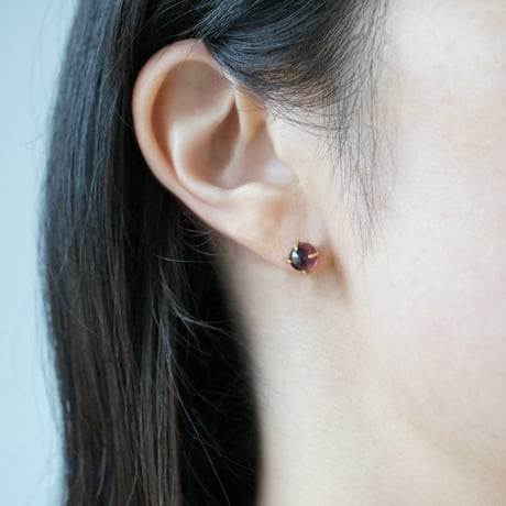 Rhodolite Garnet Earrings