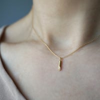 K18 Twig Necklace/Diamond