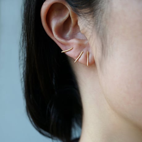 K18 Bow Earring ＊Single