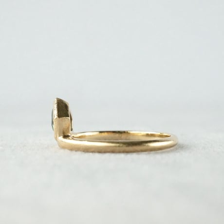 Sapphire Ring/Pentagon/Green