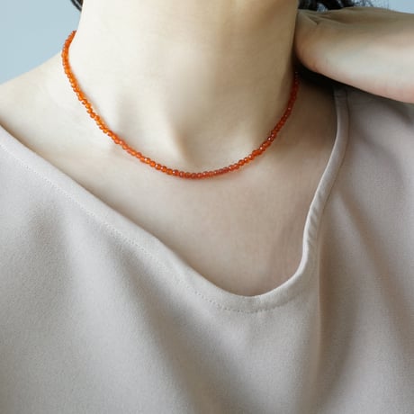Carnelian Necklace / K10