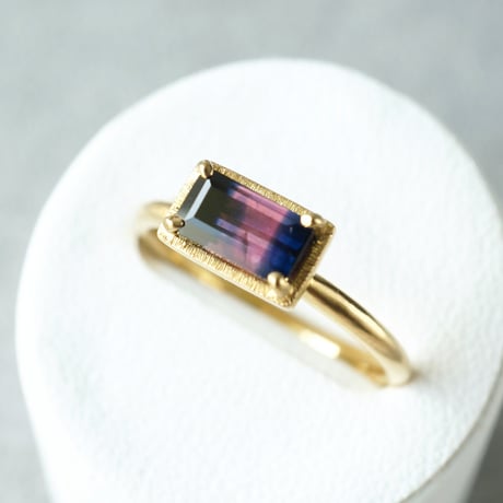 Sapphire Ring/Bicolor/PinkxBlack