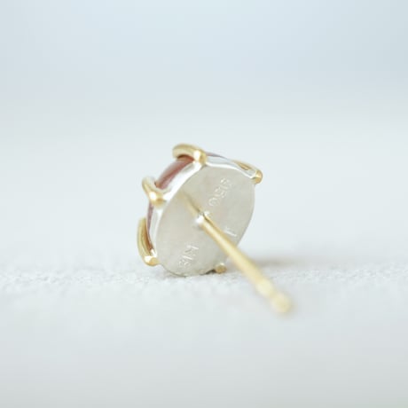 Pink Tourmaline Earring ＊Single