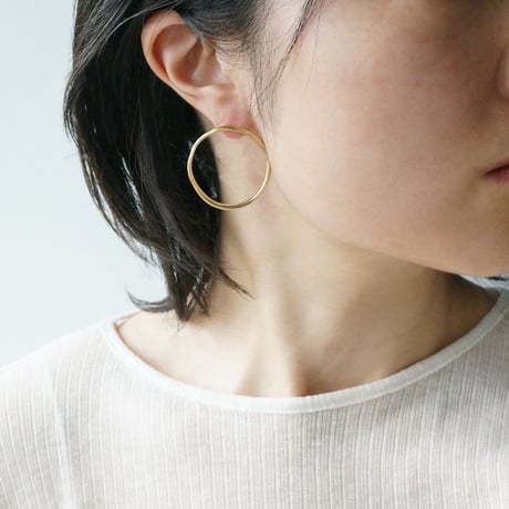 Moon Halo Earrings/Large *