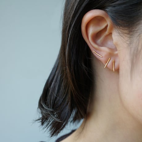K18 Bow Earring ＊Single