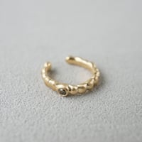 K18 Tsubu Ear Cuff/Diamond