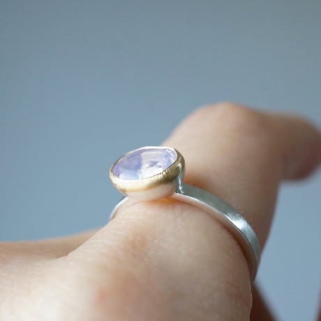 Lavender Quartz Ring