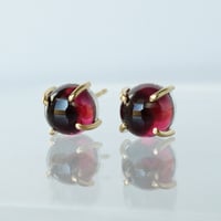 Rhodolite Garnet Earrings