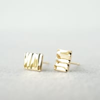 K18 Plate Earrings *
