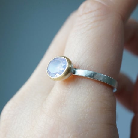 Lavender Quartz Ring