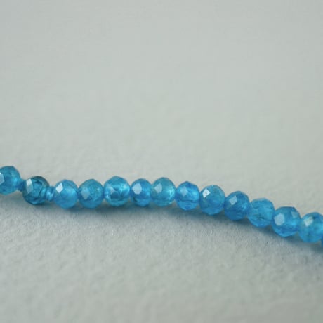 Neon Blue Apatite Necklace / K10