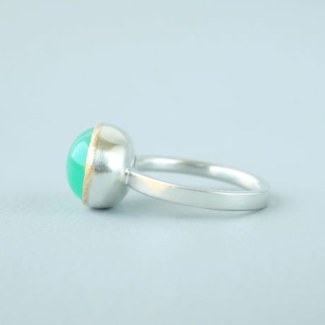 Chrysoprase ring