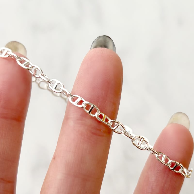 chmyページ/ フリル*ブレスレットオーダー OX JEWELRy High-end Plate Chain Bracelet | MB -