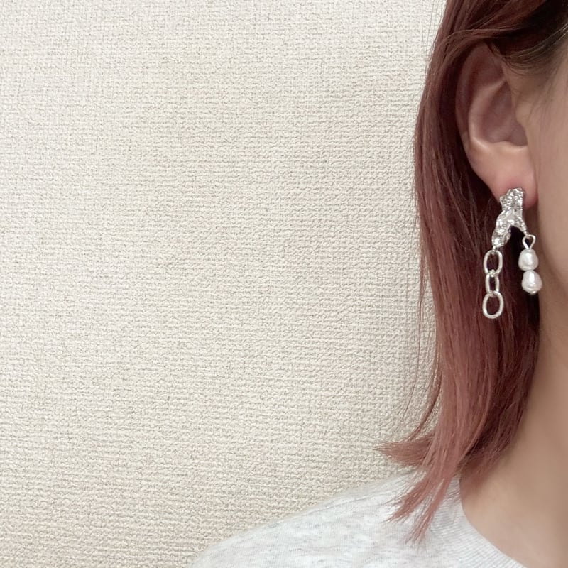 8UEDE BLAD PIERCE レア　シルバー　ピアス 8UEDE BLAD PIERCE レアシルバーピアス