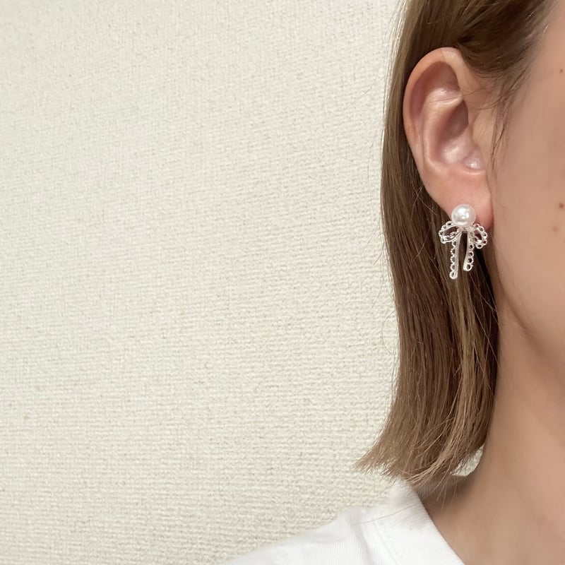 ♡ 空もようさま ♡ クリップイヤリング pierce 407 | Accessory UMI