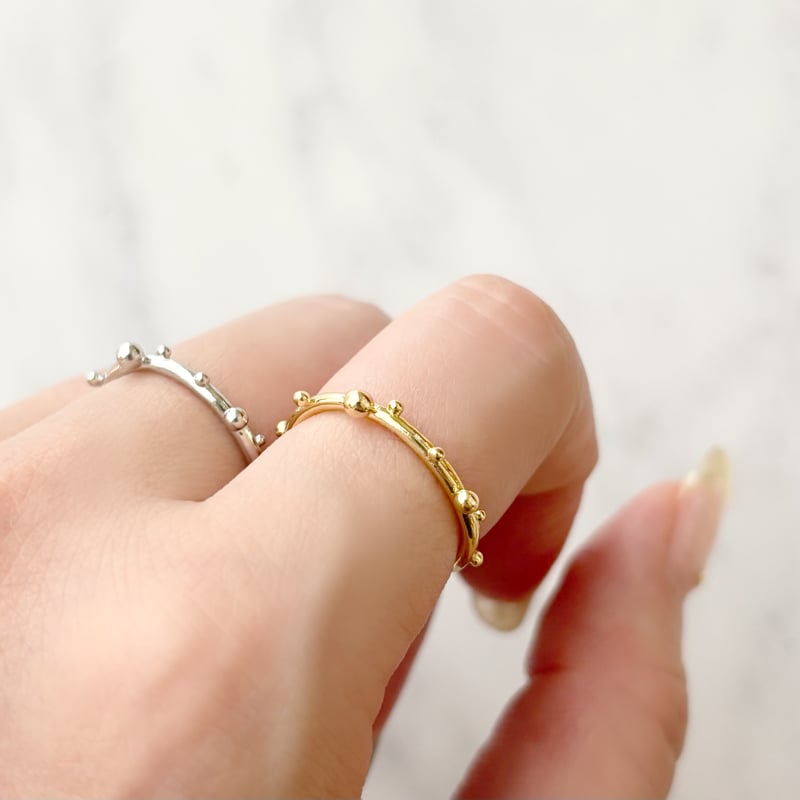 【MEJURI】日本未入荷☆ツイスト 大人可愛い Brioche Ring ring 297 | Accessory UMI