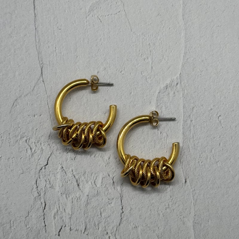 アクセサリー A&G Hoop Scrool Pierce A&G Hoop Scrool Pierce