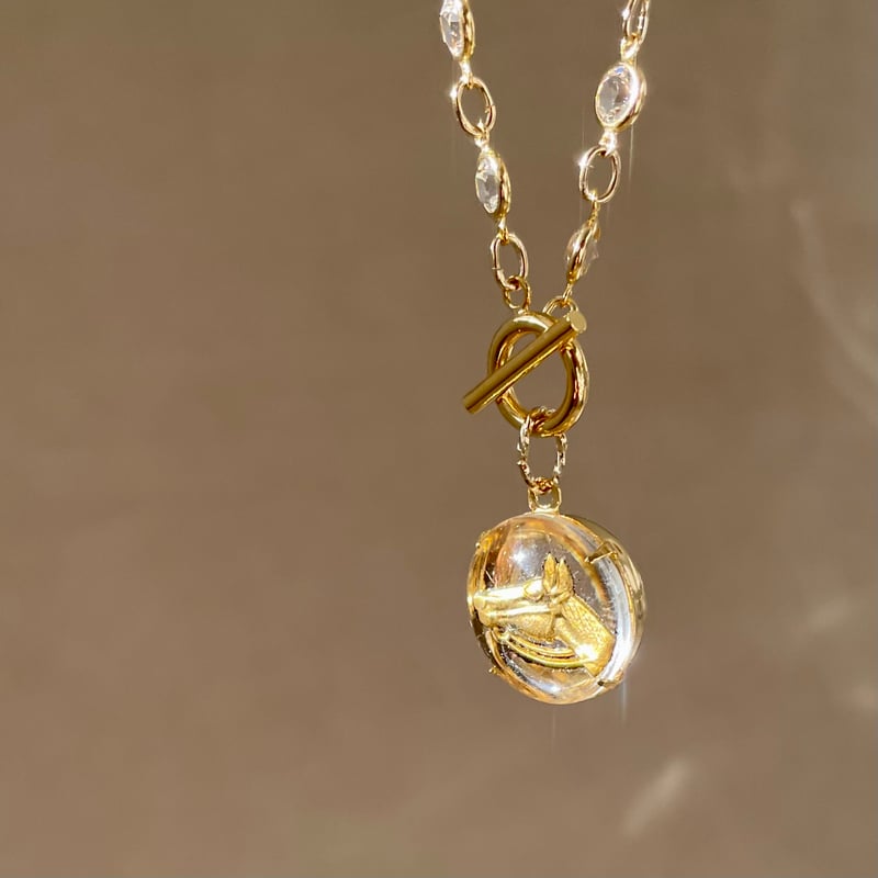 煌めく2026年を共に駆ける「馬」のお守りネックレス | ERIKOART