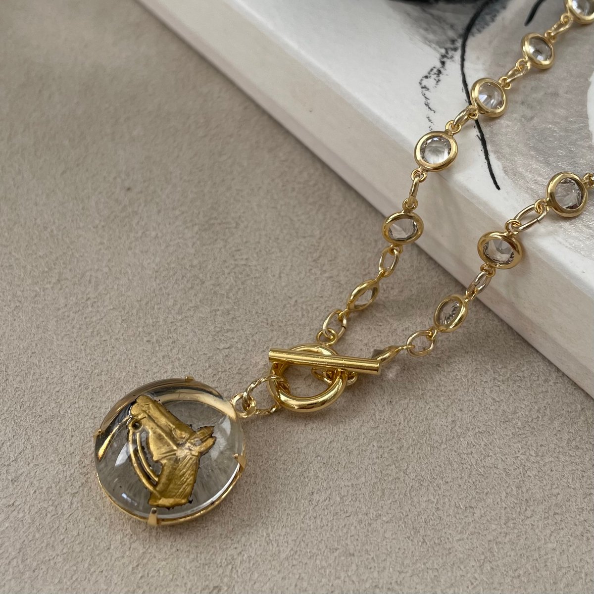 希少　ヴィンテージ　ネックレス　アンティーク　馬　幸運　925 シルバー 希少 ヴィンテージ ネックレス アンティーク 馬 幸運 925