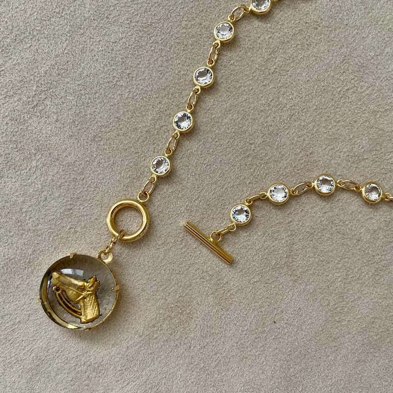 煌めく2026年を共に駆ける「馬」のお守りネックレス | ERIKOART