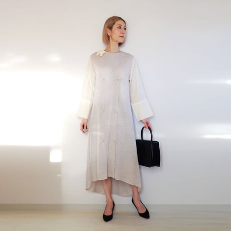 ◆即納◆Gacrux[ガクルックス] 4 WAY ワンピース / アイシー・グレー / Mサイズ