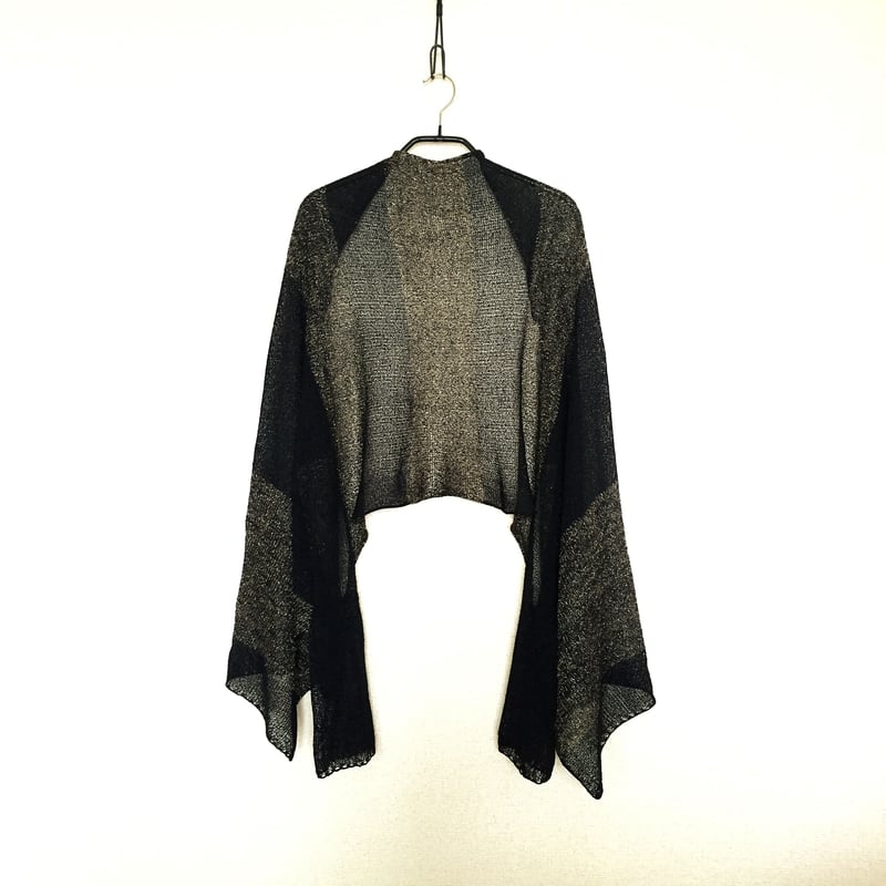 Aquila[アクイラ] 部分ラメ・袖付きストール / 多色展開 | silkpiece