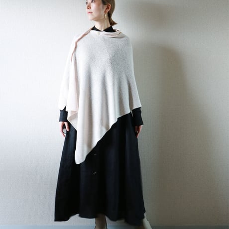◆ グレー・ベージュはラスト一点◆Alshain[アルシャイン] ストール・ポンチョ / 多色展開