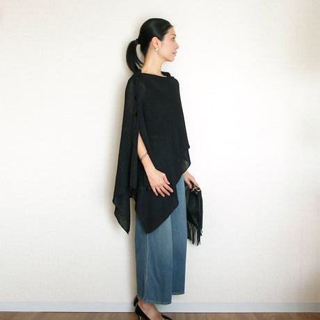 ◆ グレー・ベージュはラスト一点◆Alshain[アルシャイン] ストール・ポンチョ / 多色展開