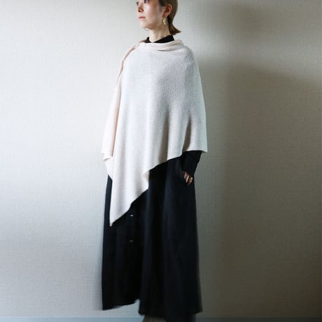 ◆ グレー・ベージュはラスト一点◆Alshain[アルシャイン] ストール・ポンチョ / 多色展開